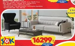 MODA LİFE BELLA KOLTUK TAKIMI (3+1) MODA LİFE BELLA KOLTUK TAKIMI (3+1)